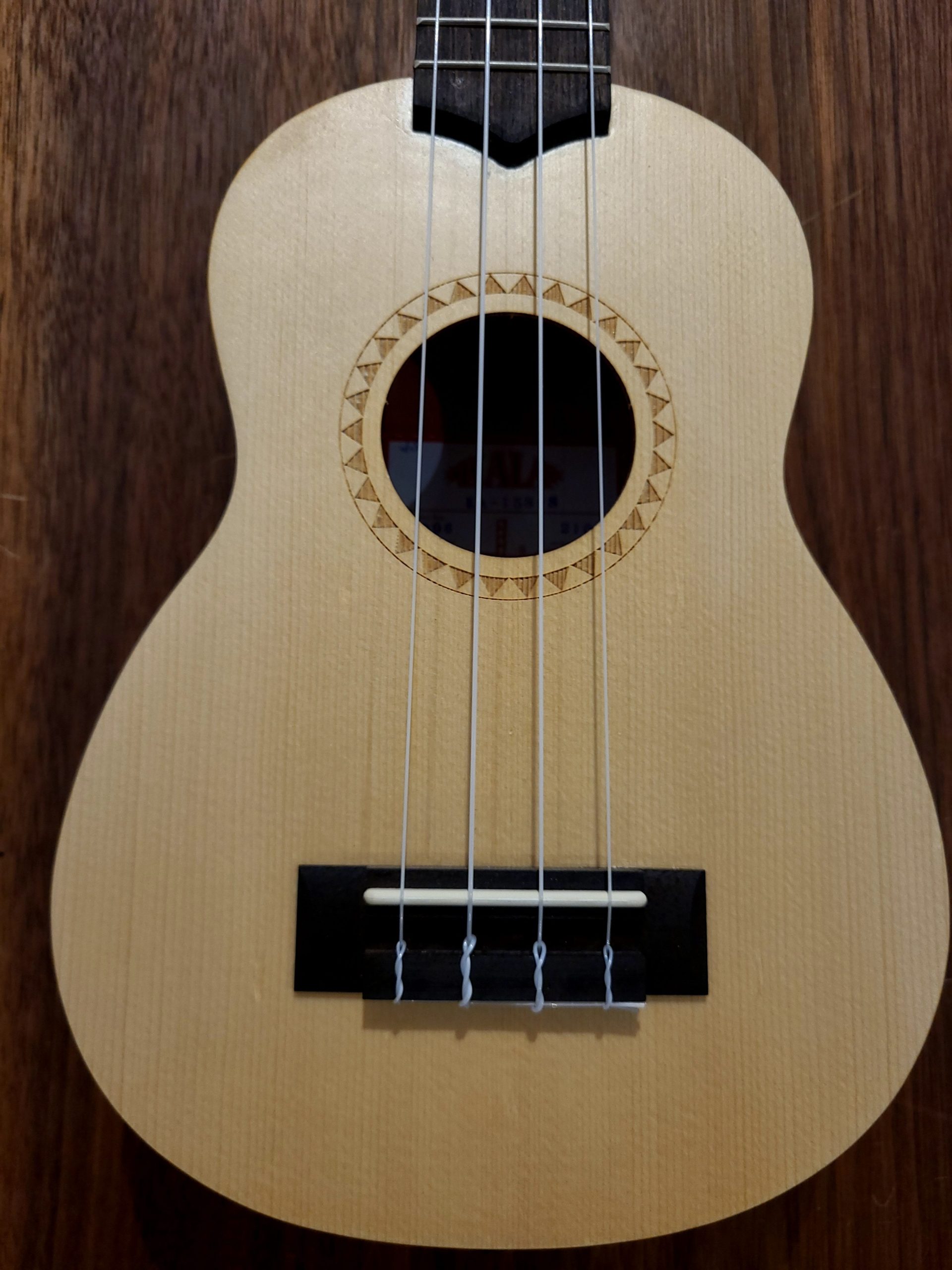 Kala Satin Spruce Top Mahogany Soprano Ukulele Bay Tunes Guitars