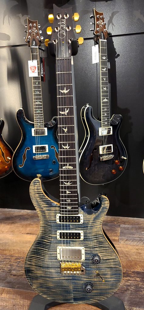 2023 PRS Studio 10-Top Faded Whale Blue #418