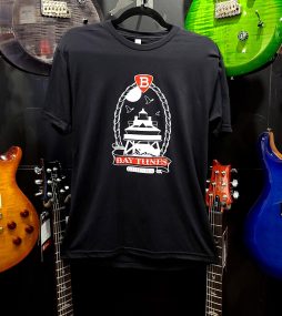 Bay Tunes Guitars Lighthouse Tee Shirt