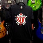 Bay Tunes Guitars 20th Anniversary Tee Shirt