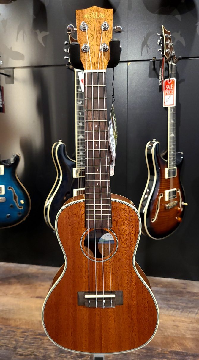 Kala KA-CGE Gloss Mahogany Concert Ukulele w/ EQ