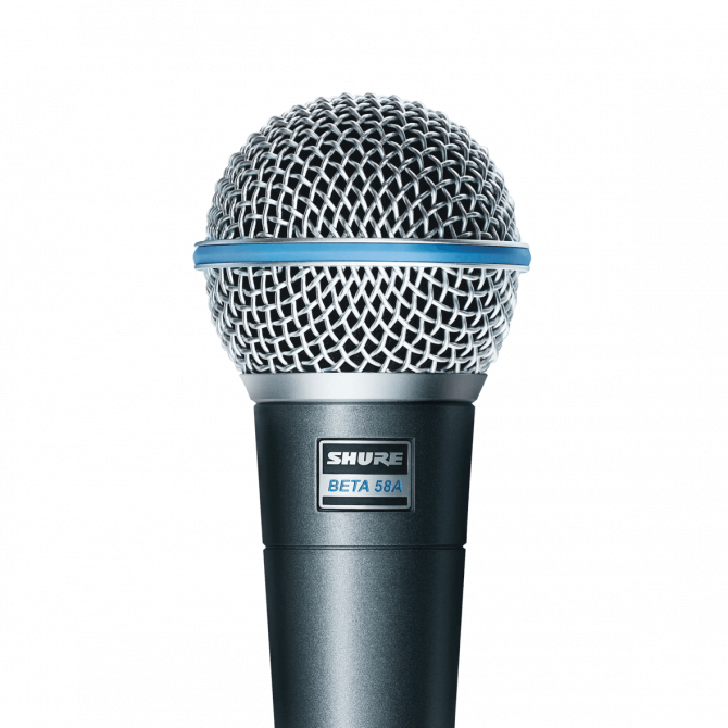 Shure Beta 58A Dynamic Vocal Microphone