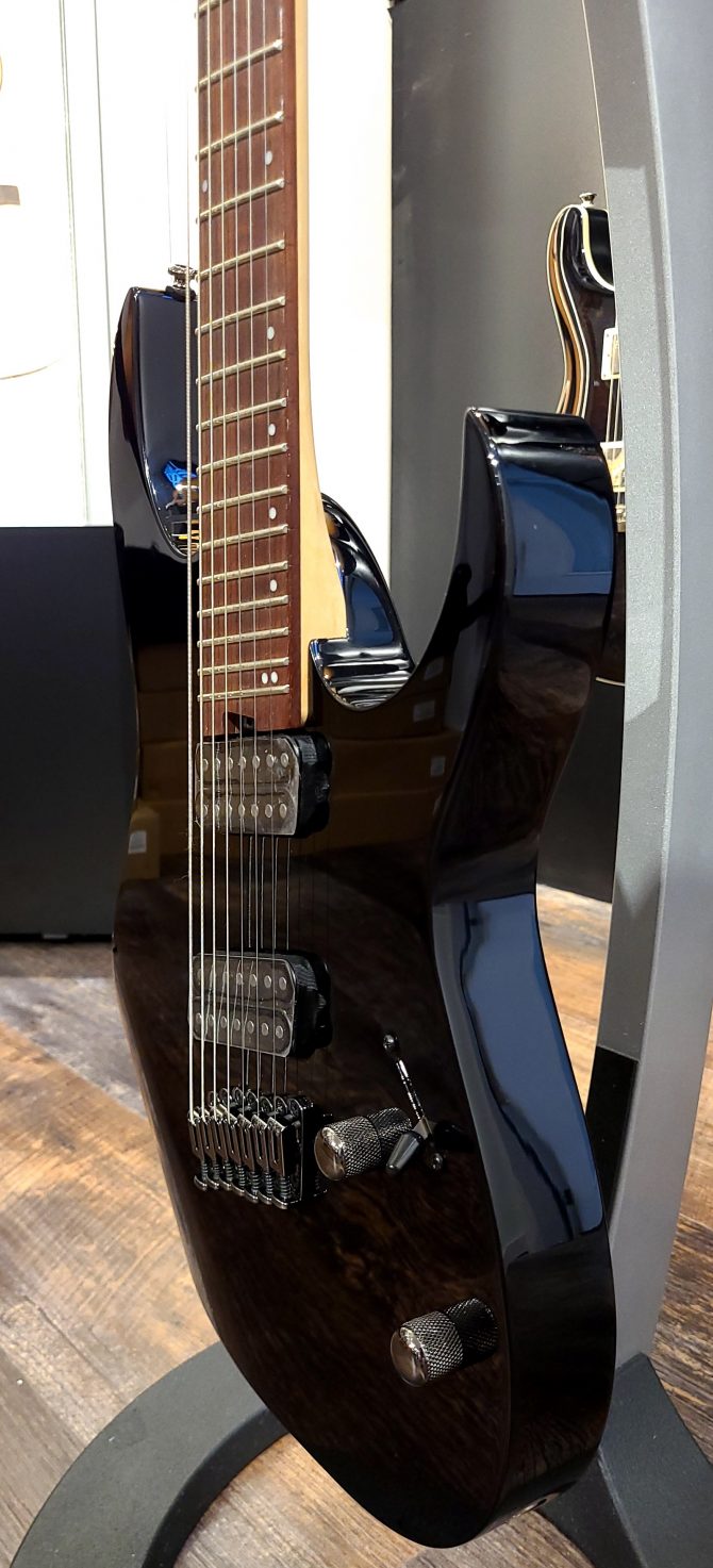 Ibanez RGMS7-BK Black Multi-Scale 7-String Guitar #139
