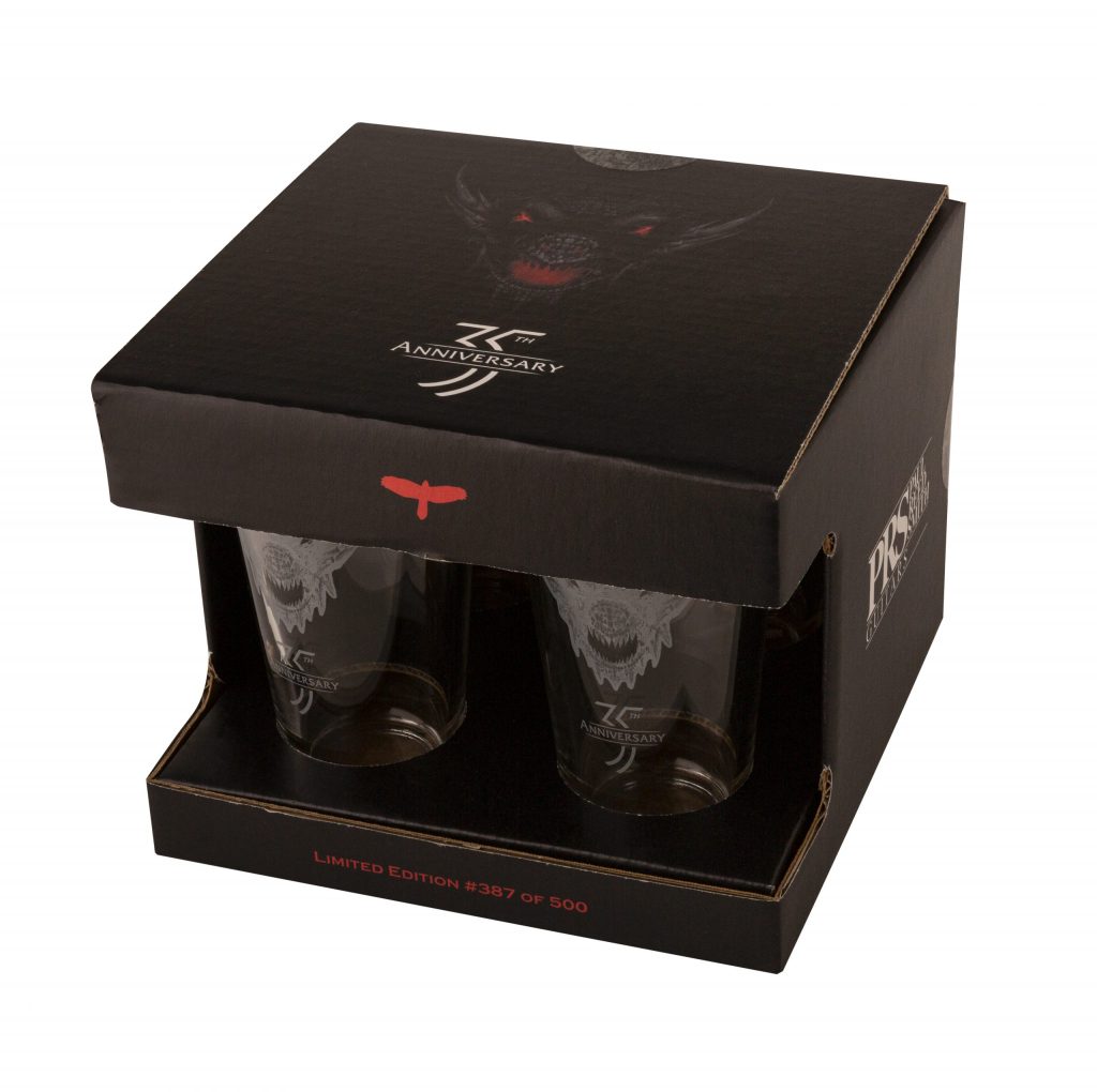PRS 35th Anniversary Limited Edition Dragon Pint Glasses