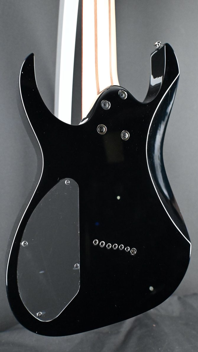 Ibanez RGMS7-BK Black Multi-Scale 7-String Guitar #139