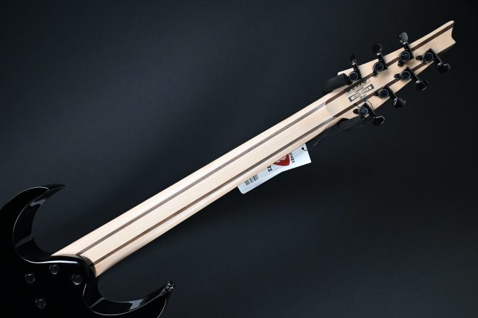 Ibanez RGMS7-BK Black Multi-Scale 7-String Guitar #139