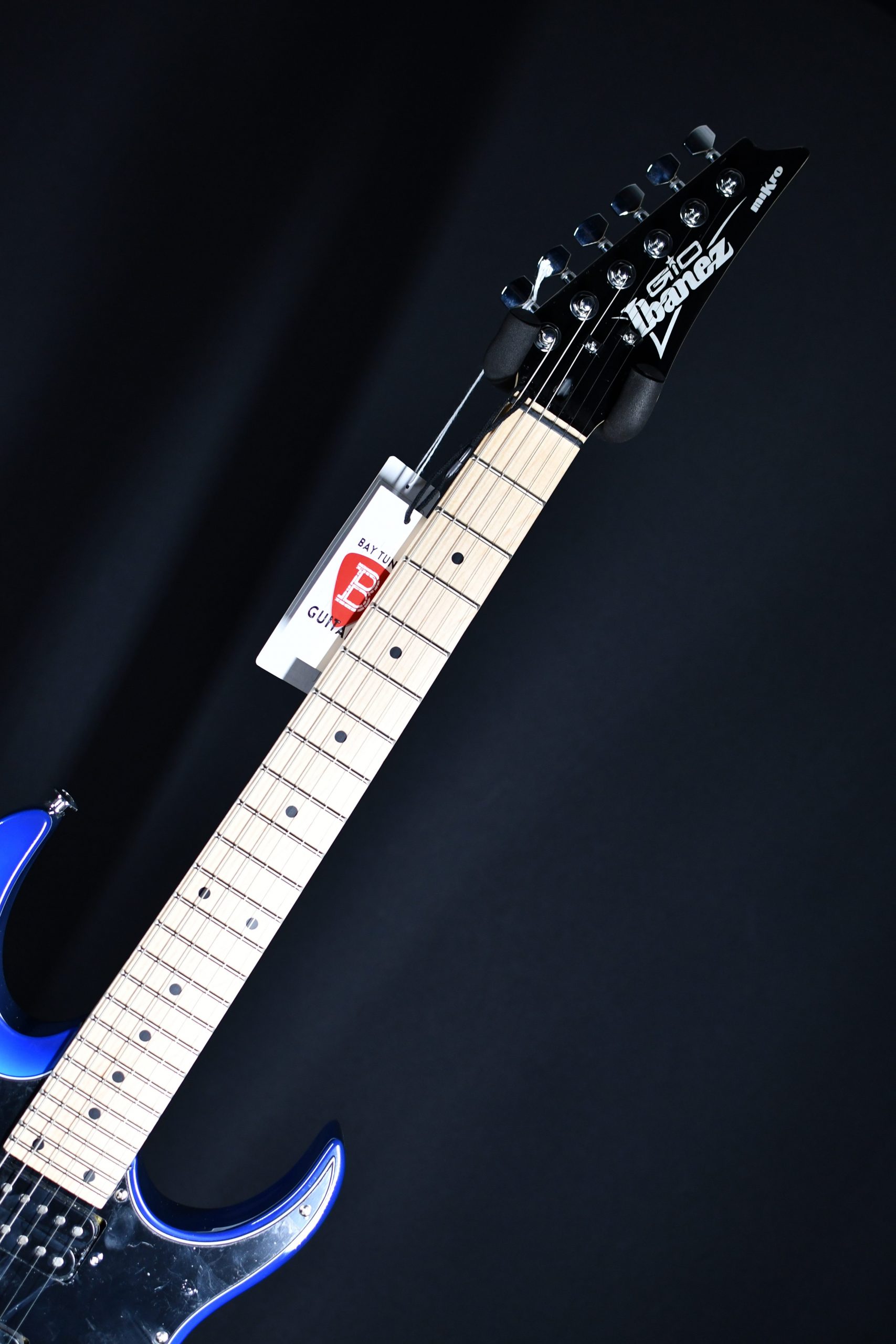 Ibanez Gio Mikro GRGM21M-BLT – E-Gitarre In Blue Burst Für Einsteiger Und Kleinere Hände