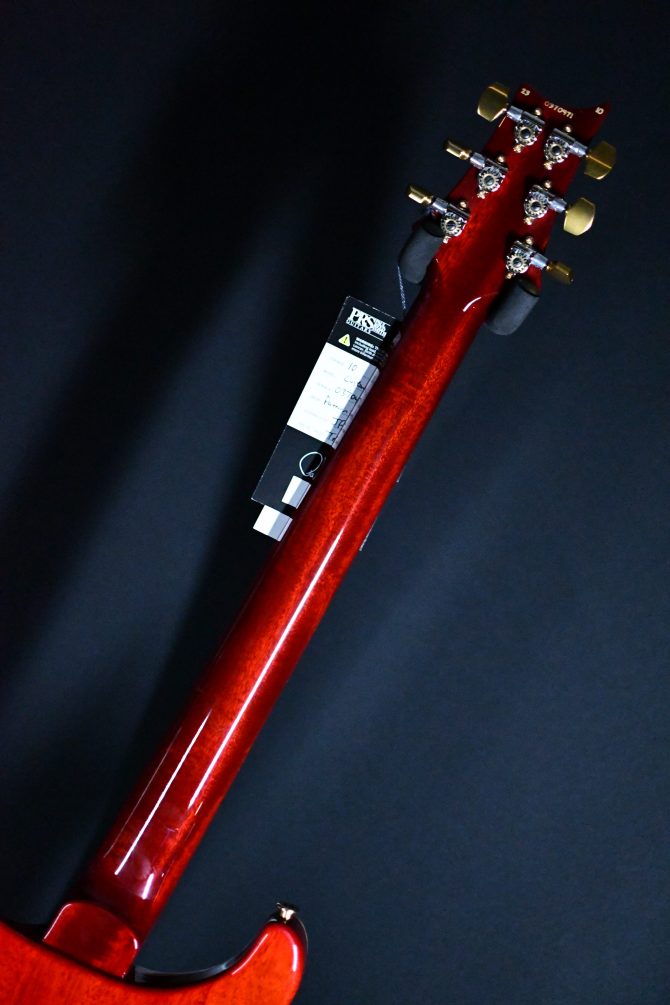 PRS Custom 24 10-Top Charcoal Cherry Burst #471
