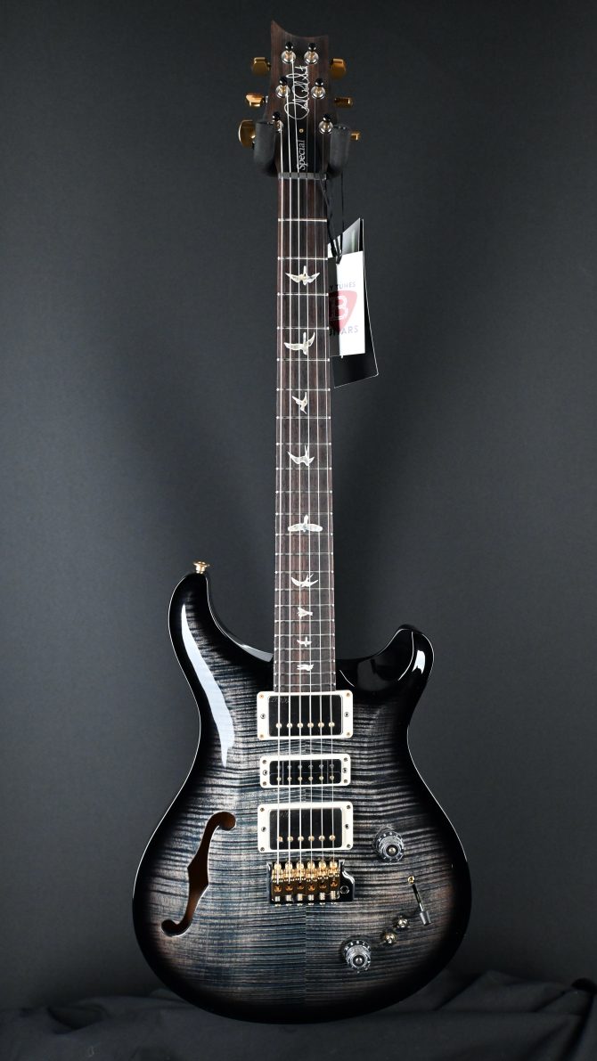 PRS Special Semi-Hollow Faded Whale Blue Smokewrap 10-Top #501