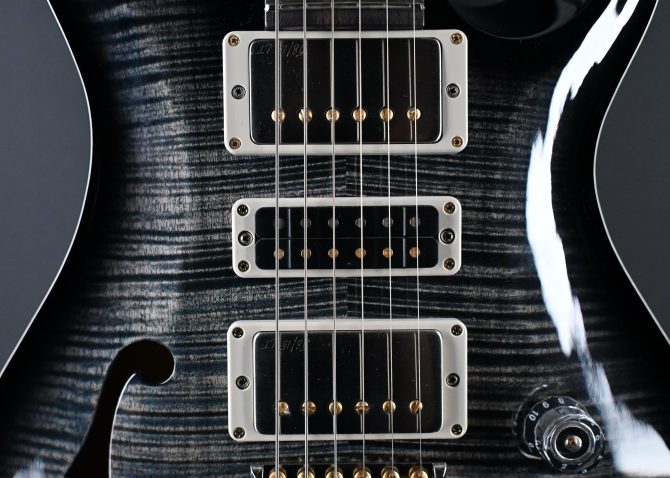 PRS Special Semi-Hollow Faded Whale Blue Smokewrap 10-Top #501