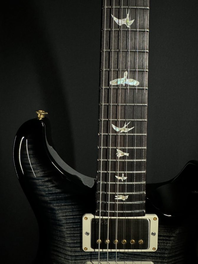 PRS Special Semi-Hollow Faded Whale Blue Smokewrap 10-Top #501