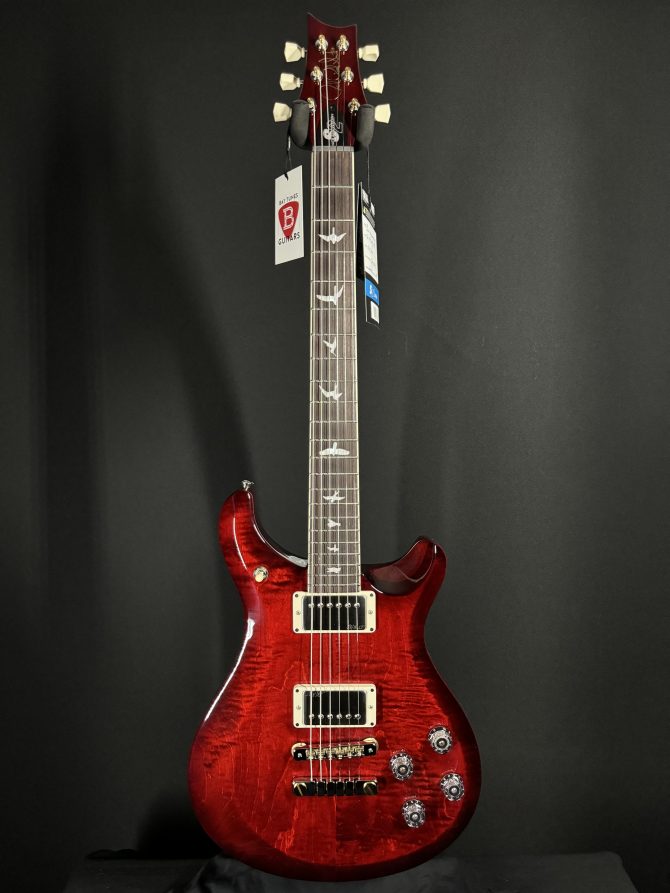 PRS S2 10th Anniversary McCarty 594 Fire Red Burst #014