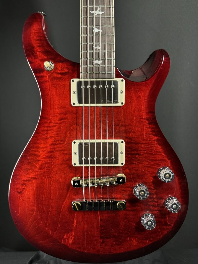 PRS S2 10th Anniversary McCarty 594 Fire Red Burst #014