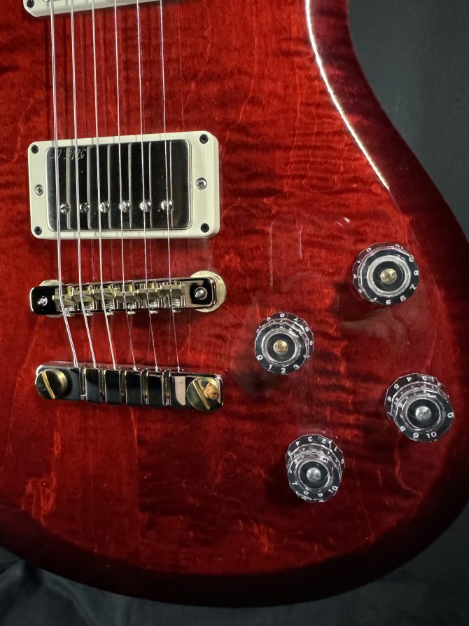 PRS S2 10th Anniversary McCarty 594 Fire Red Burst #014