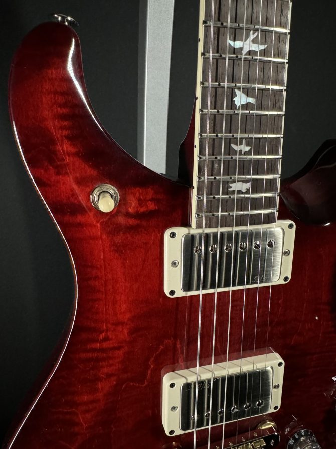 PRS S2 10th Anniversary McCarty 594 Fire Red Burst #014