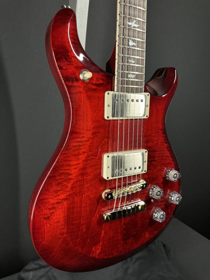 PRS S2 10th Anniversary McCarty 594 Fire Red Burst #014
