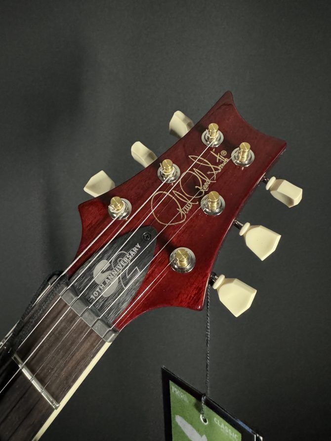 PRS S2 10th Anniversary McCarty 594 Fire Red Burst #014