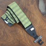 Dunlop Jacquard Hexagon Echo Olive Strap D6710