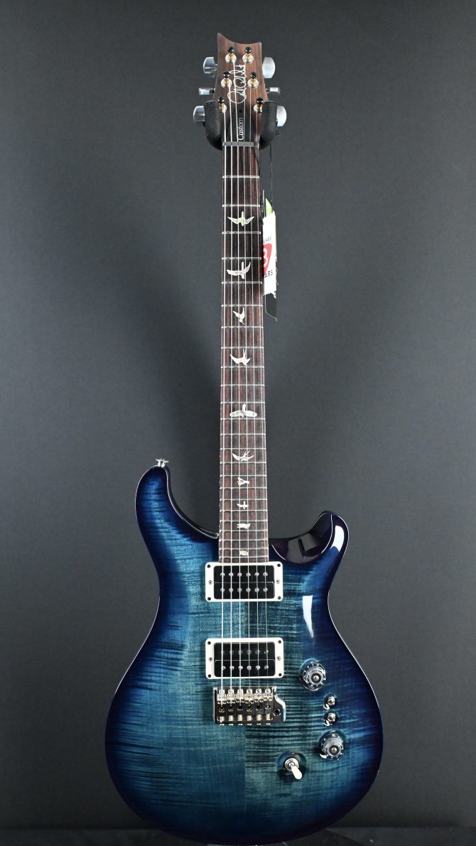 PRS Custom 24-08 Cobalt Blue w/ Blue Wrap #851 - Bay Tunes