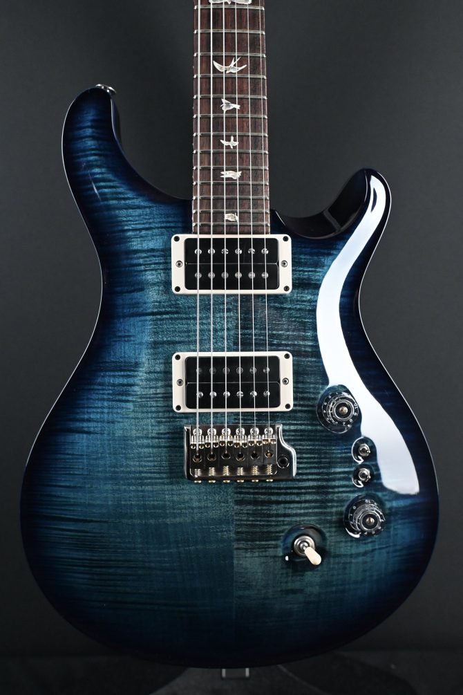 PRS Custom 24-08 Cobalt Blue w/ Blue Wrap #851 - Bay Tunes