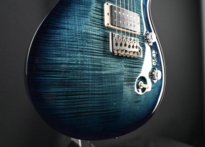 PRS Custom 24-08 Cobalt Blue w/ Blue Wrap #851