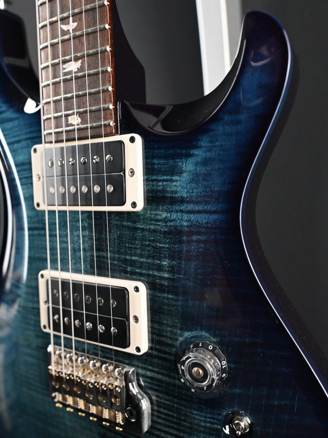 PRS Custom 24-08 Cobalt Blue w/ Blue Wrap #851