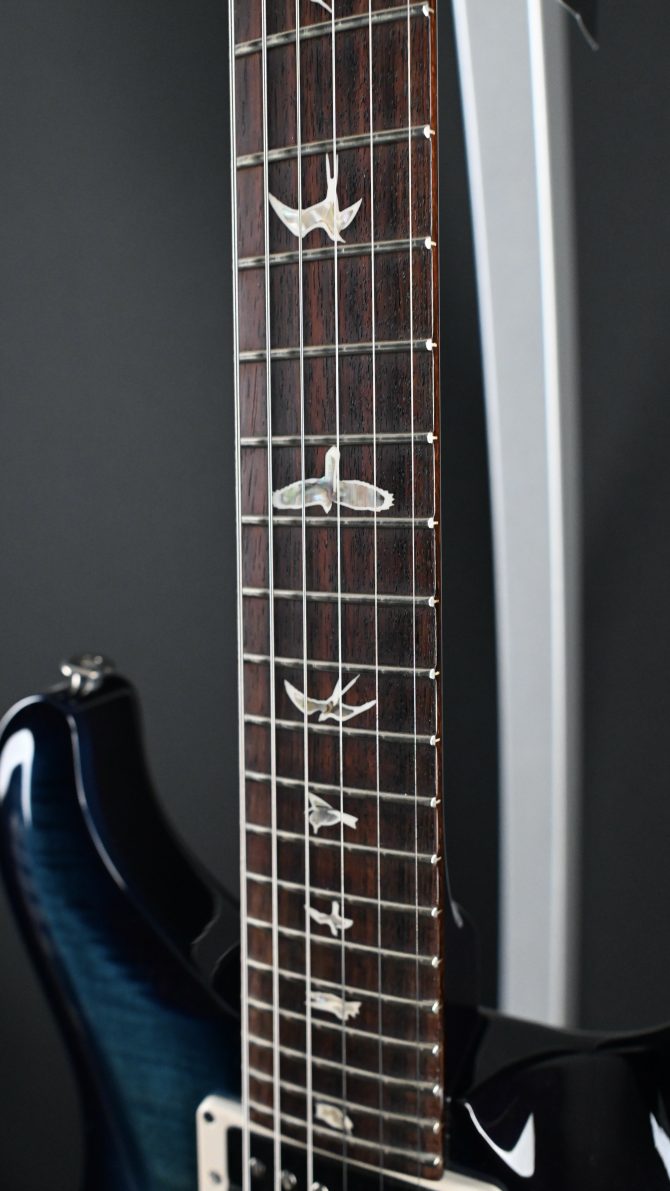 PRS Custom 24-08 Cobalt Blue w/ Blue Wrap #851 - Bay Tunes