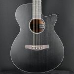 Ibanez AEG7MH-WK Weathered Black Open Pore #936