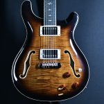 PRS SE Hollowbody II Piezo Black Gold Sunburst #109