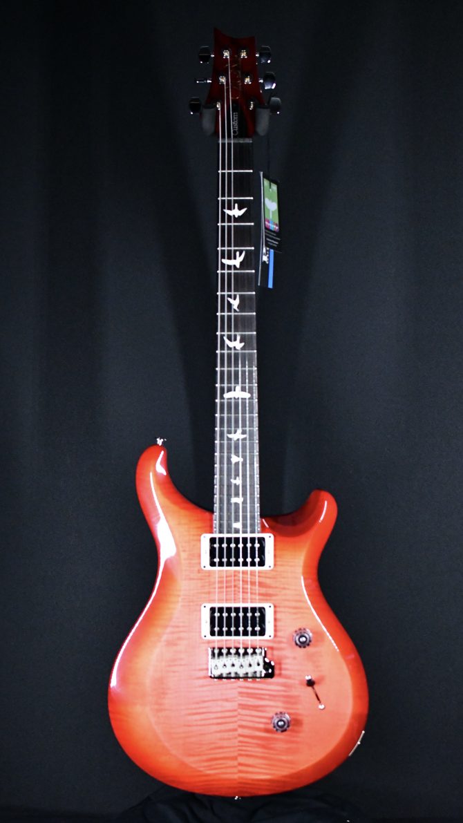 PRS S2 Custom 24 Bonnie Pink Cherryburst #486