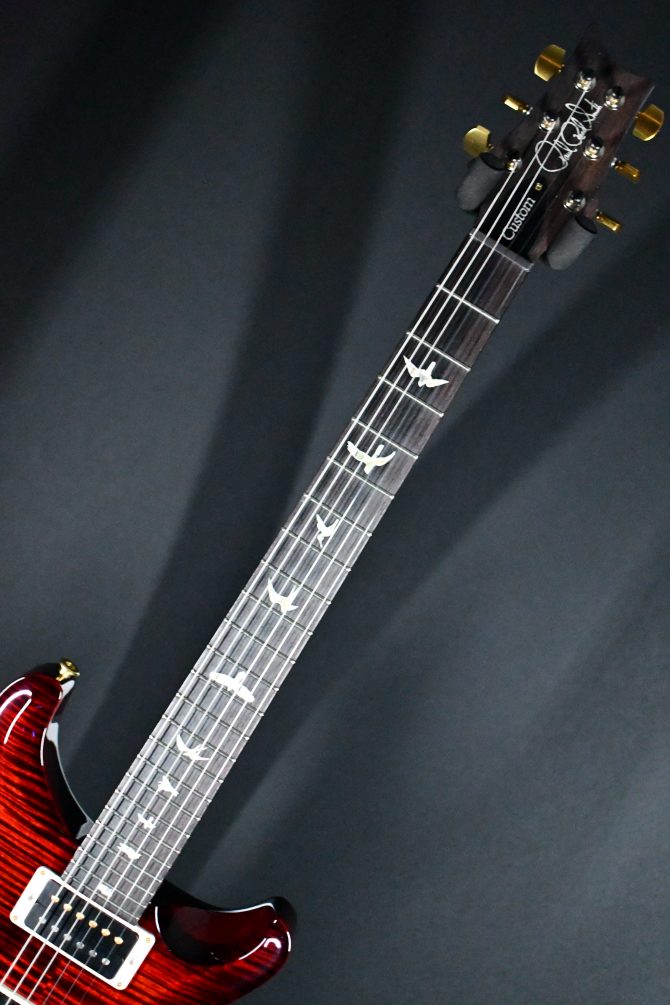 PRS Custom 24 Piezo 10-Top Fire Red Wrap #630