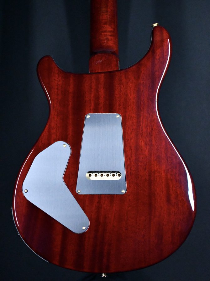 PRS Custom 24 Piezo 10-Top Fire Red Wrap #630