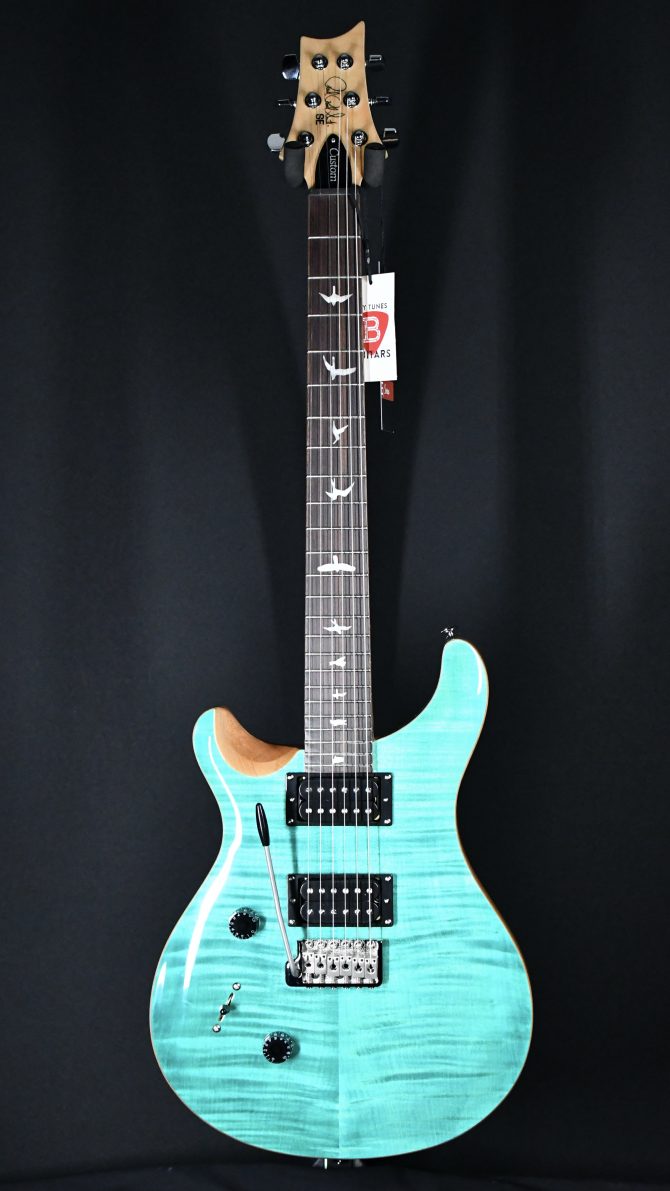 PRS SE Custom 24 "Lefty" Electric Guitar Turquoise #731