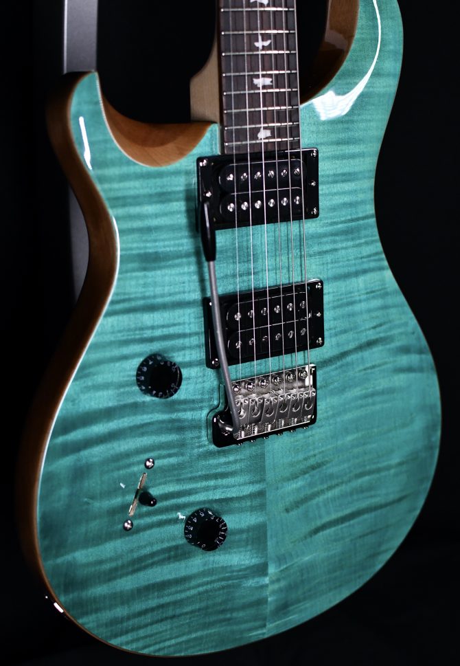 PRS SE Custom 24 "Lefty" Electric Guitar Turquoise #731