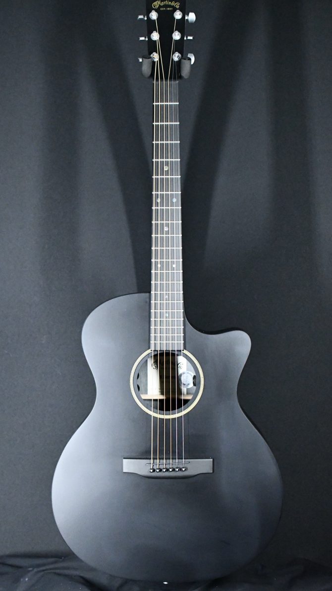 Martin GPC-X1E Auditorium Acoustic Guitar Black #019