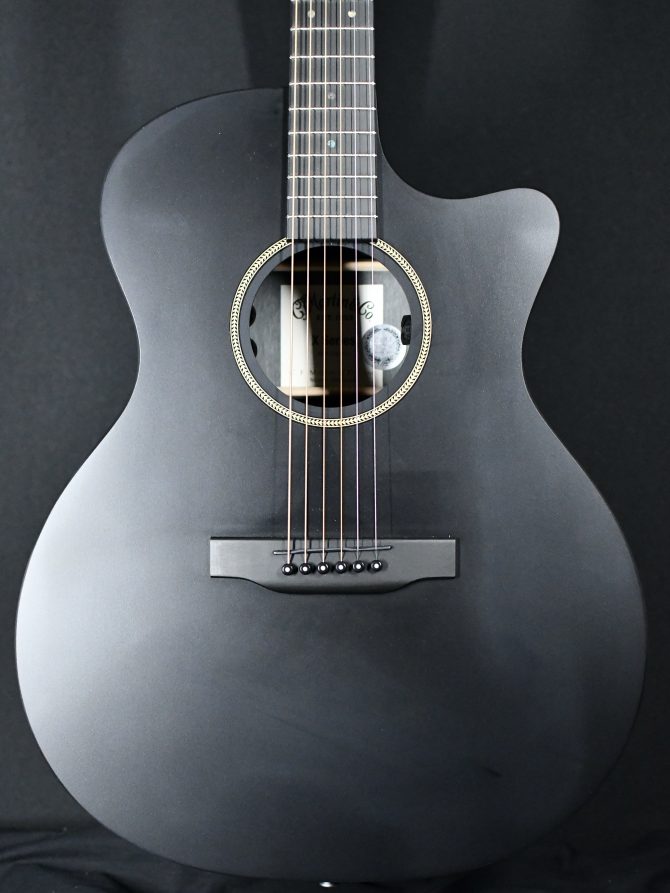 Martin GPC-X1E Auditorium Acoustic Guitar Black #019