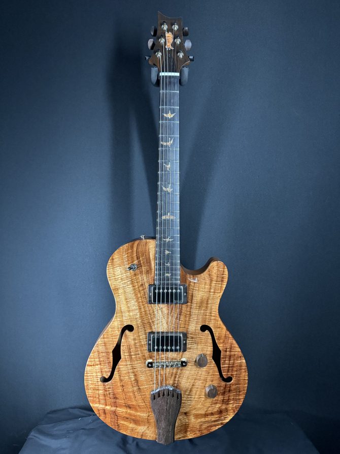 PRS Private Stock Brazillian #11211 Singlecut Archtop II Koa