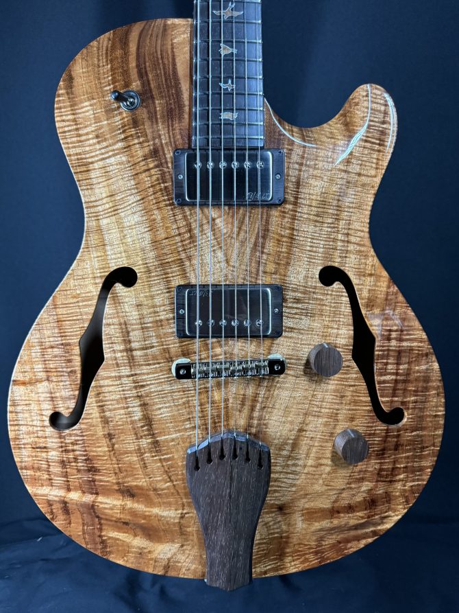 PRS Private Stock Brazillian #11211 Singlecut Archtop II Koa