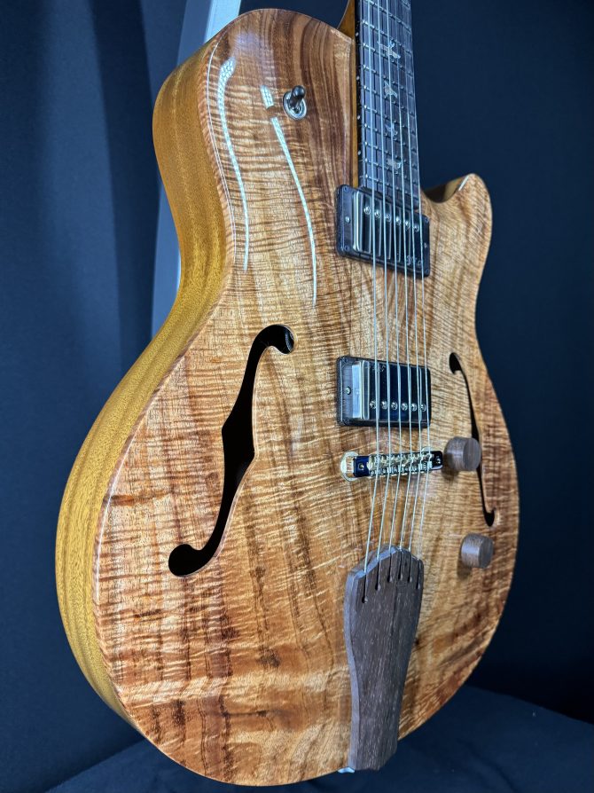 PRS Private Stock Brazillian #11211 Singlecut Archtop II Koa