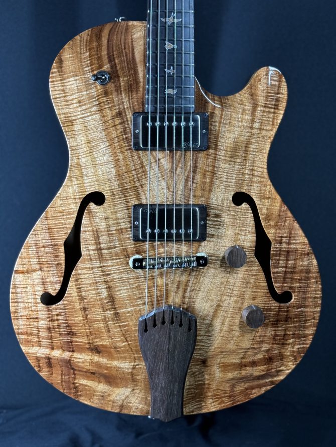 PRS Private Stock Brazillian #11211 Singlecut Archtop II Koa