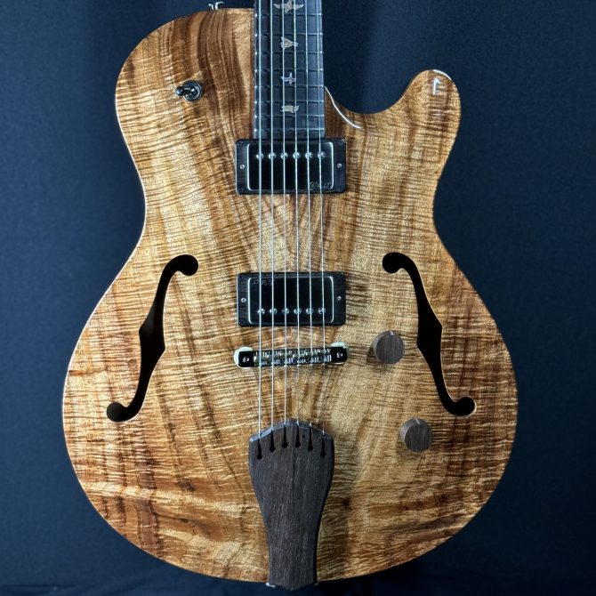 PRS Private Stock Brazillian #11211 Singlecut Archtop II Koa