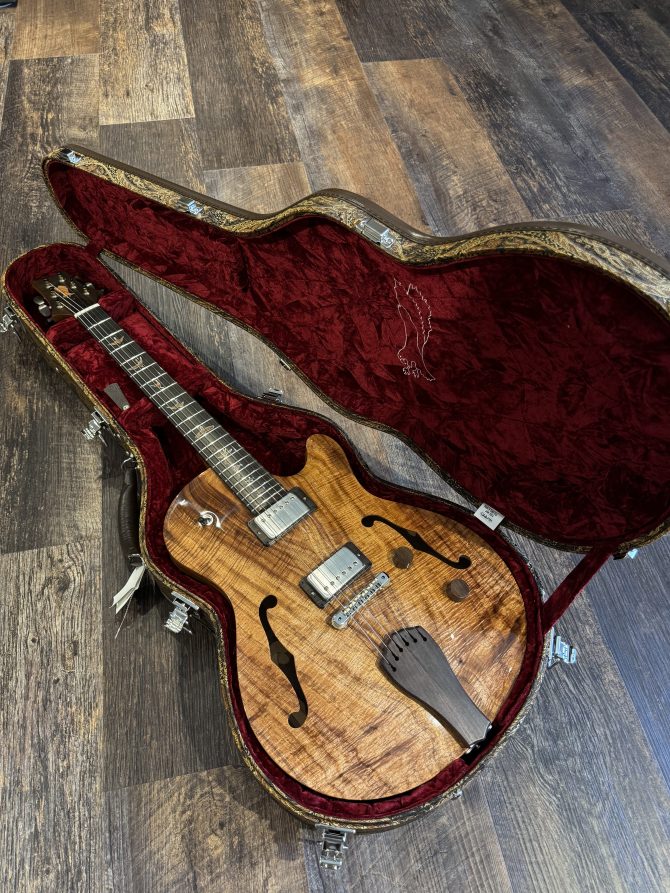 PRS Private Stock Brazillian #11211 Singlecut Archtop II Koa