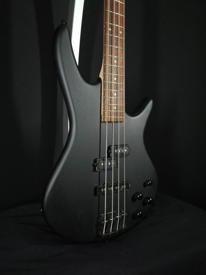 Ibanez GSR200B-WK Weathered Black Electric Bass Guitar #435