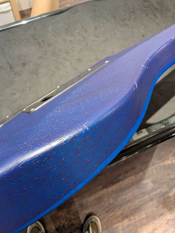 PRS S2 Custom 24-08 Quilt Top Satin Nitro Faded Gray Black Blue Burst #146 2024