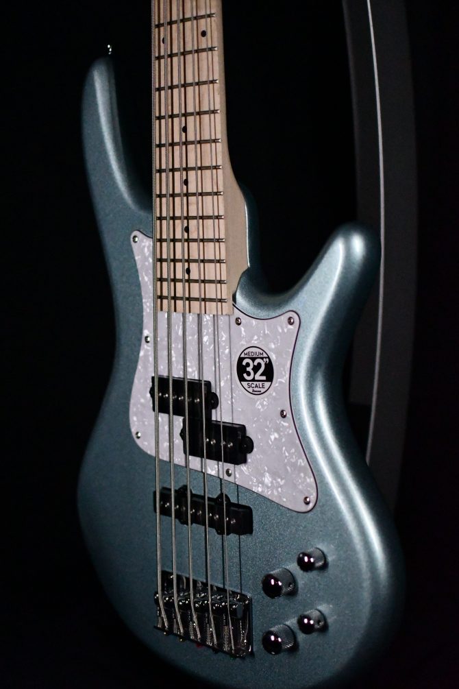 Ibanez SRMD205-SPN Mezzo 5-String Bass Sea Foam Pearl Green #944