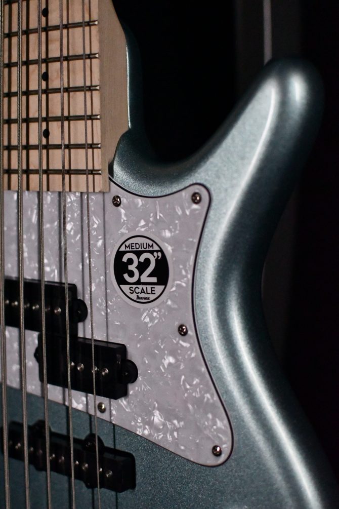 Ibanez SRMD205-SPN Mezzo 5-String Bass Sea Foam Pearl Green #944