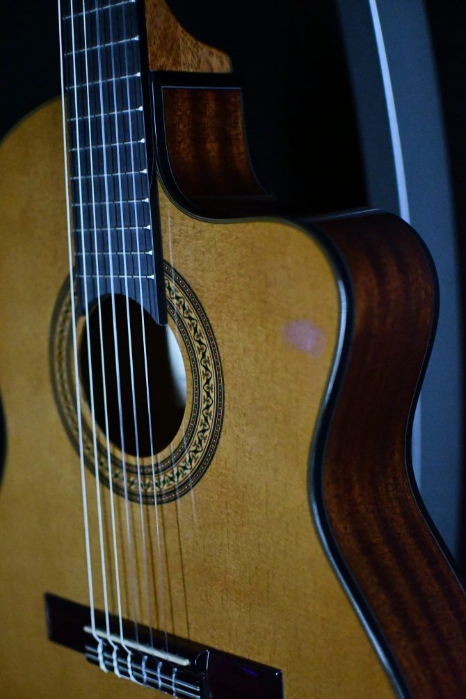 Ibanez GA5TCE-AM Amber High Gloss #046