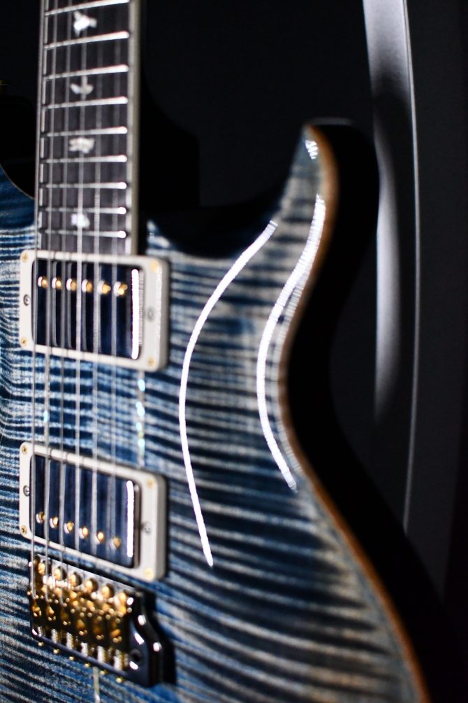 PRS Santana Retro 10-Top Faded Whale Blue #136