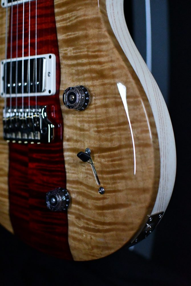 PRS Private Stock #9605 Vela Smokey Blonde w/ Dragon's Breath Fade