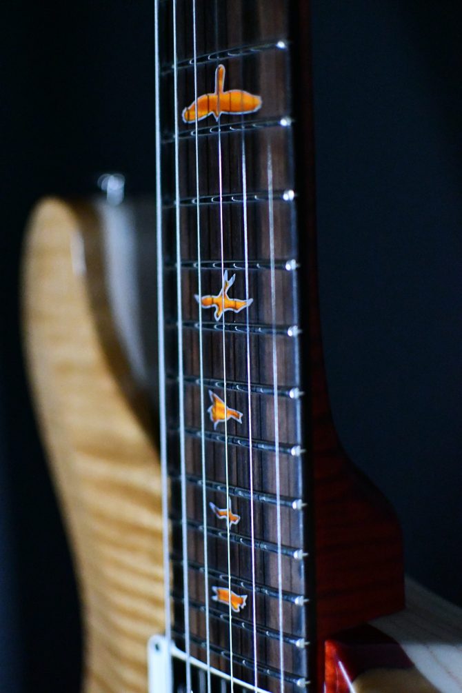 PRS Private Stock #9605 Vela Smokey Blonde w/ Dragon's Breath Fade